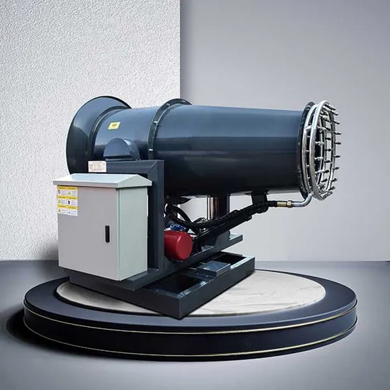  4 Industrial Dust and Mist Removal Fog Cannon Machine